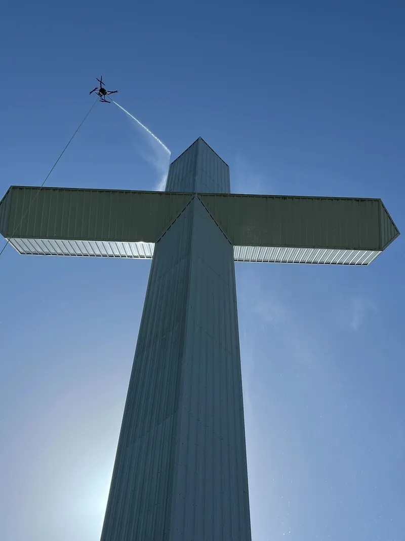 River of Praise Church cross, photo 1